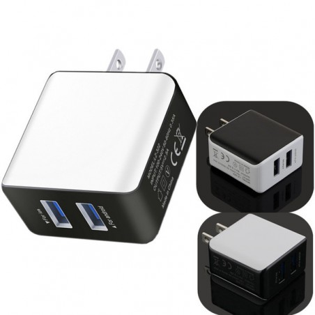 2 Port Charger AC to USB