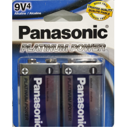 9V X 4 Alkaline Panasonic...